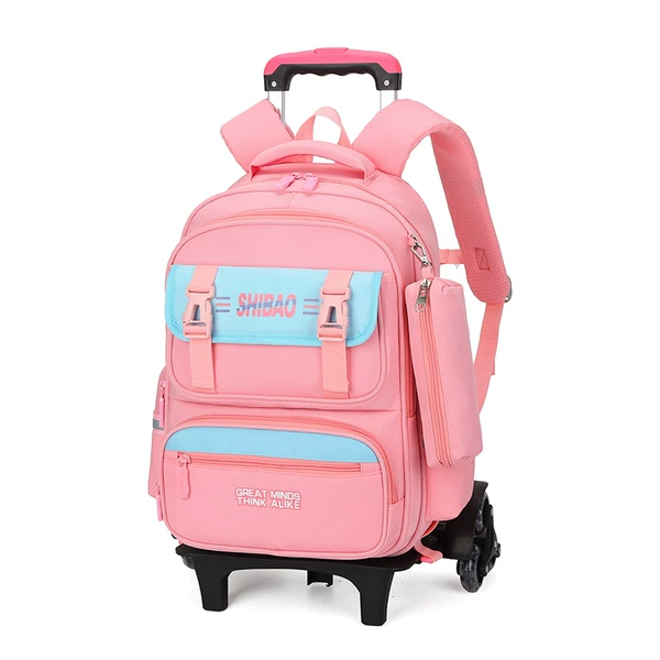 Six round pink