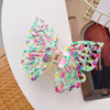 Double-layer accessory, hairgrip with butterfly, big shark, hairpins