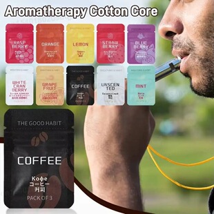 Aromatherapy Cotton Core Changeable Fruit Flavors Filter Mul