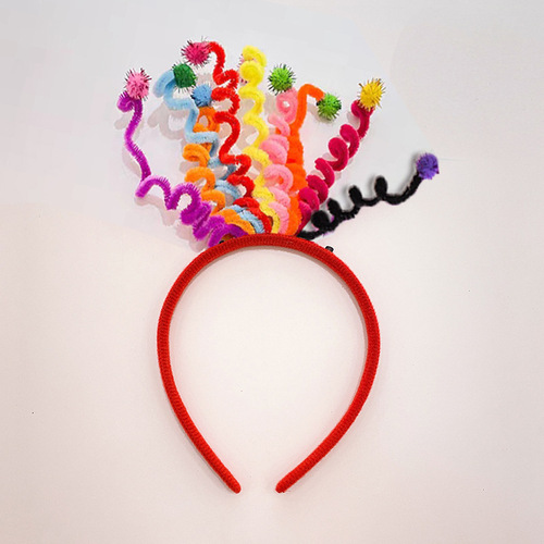 Internet celebrity birthday funny party photo taking children decoration props headband festival fun headband