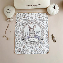 2025新款纯棉婴儿隔尿垫防水透气可洗儿童大号尺寸姨妈宝宝a类