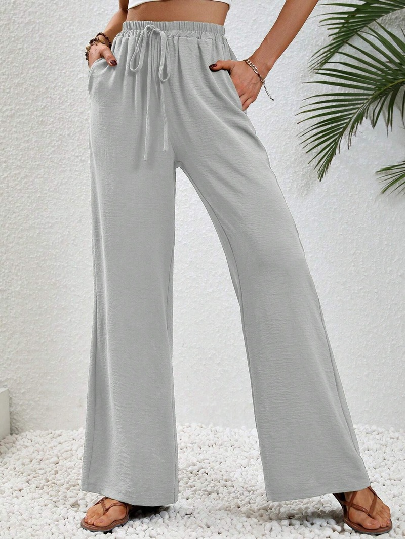 Women's Daily Streetwear Solid Color Full Length Casual Pants Straight Pants display picture 31