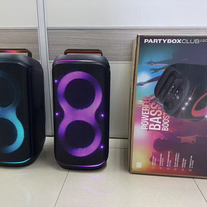 国境を越えた適用 BOX120 4 スピーカー超ハイパワー Bluetooth スピーカー屋外ポータブルスクエアダンスカードカジュアル|undefined
