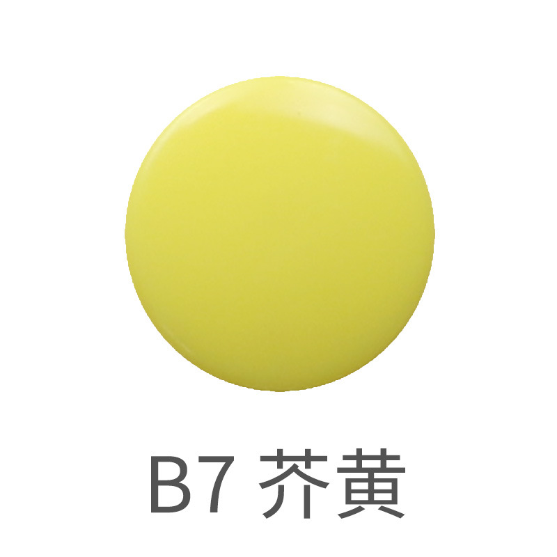 Kam Hualian T3 brillante/esmerilado de plástico botón POM resina botón a presión color niño y madre hebilla oculta al por mayor