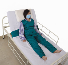 Conjoined restraint suit, restraint garment, binding suit, nursing wear—suitable for wheelchairs and hospital beds