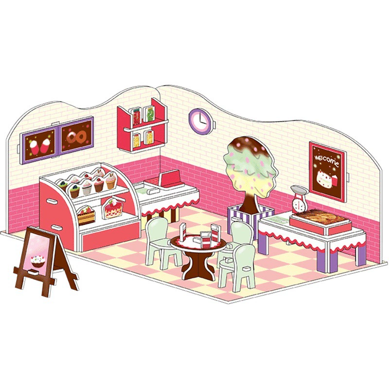 Детская 3D стерео головоломка, коллекция развивающих строительных блоков, раннее образование, детский сад, сделай сам, собранные игрушки ручной работы, маленькие подарки