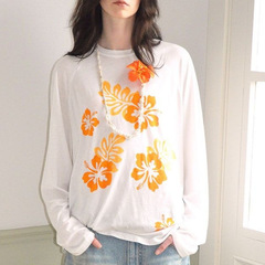 夏の新型の薄い日焼け止めの服のブラウスはやせている長袖のtシャツの女性のエアコンのシャツのカジュアルでゆったりしています。