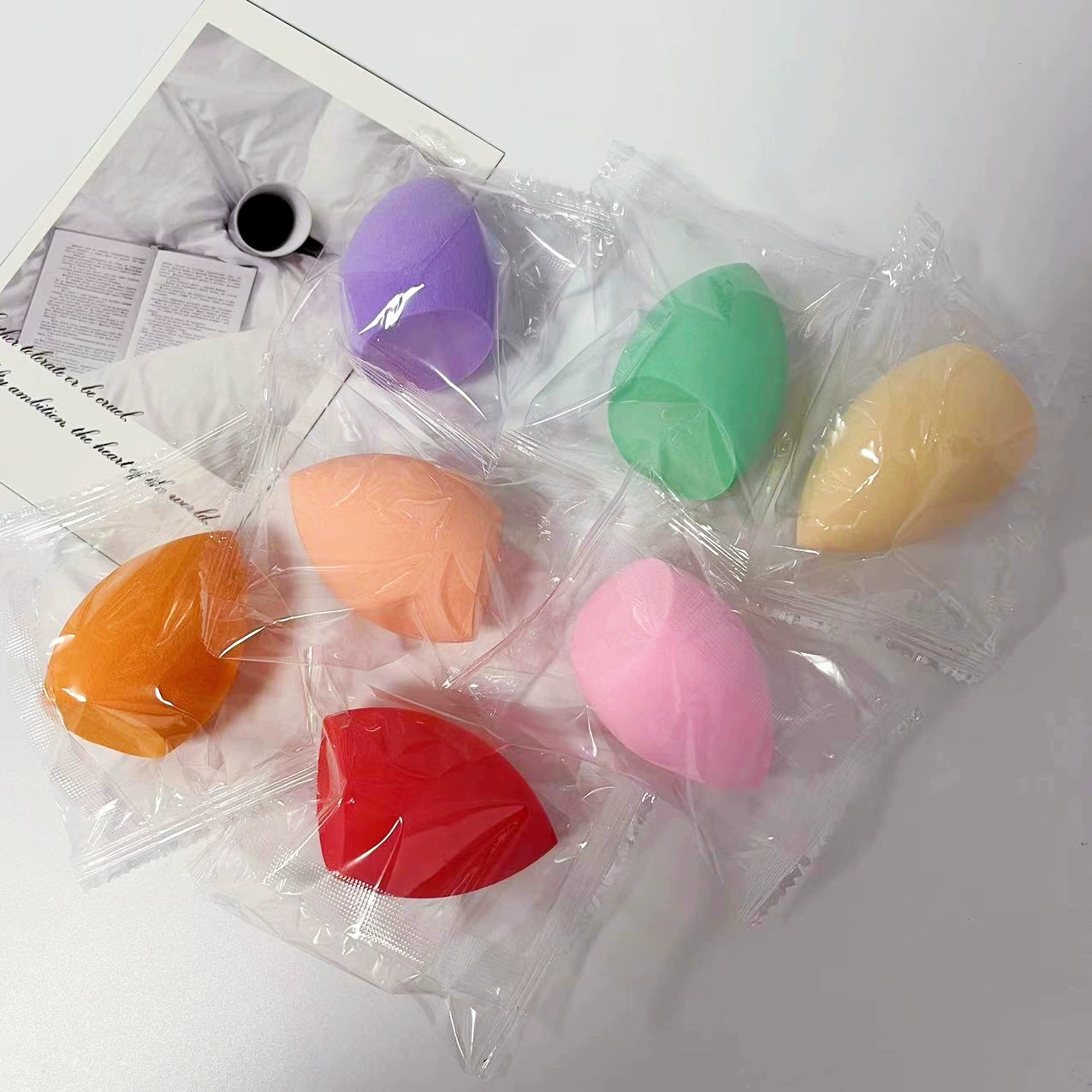 Кремовый спонж Beauty Blender, спонж для праймера разных форм, размеры 6×4×4 см, 8 г