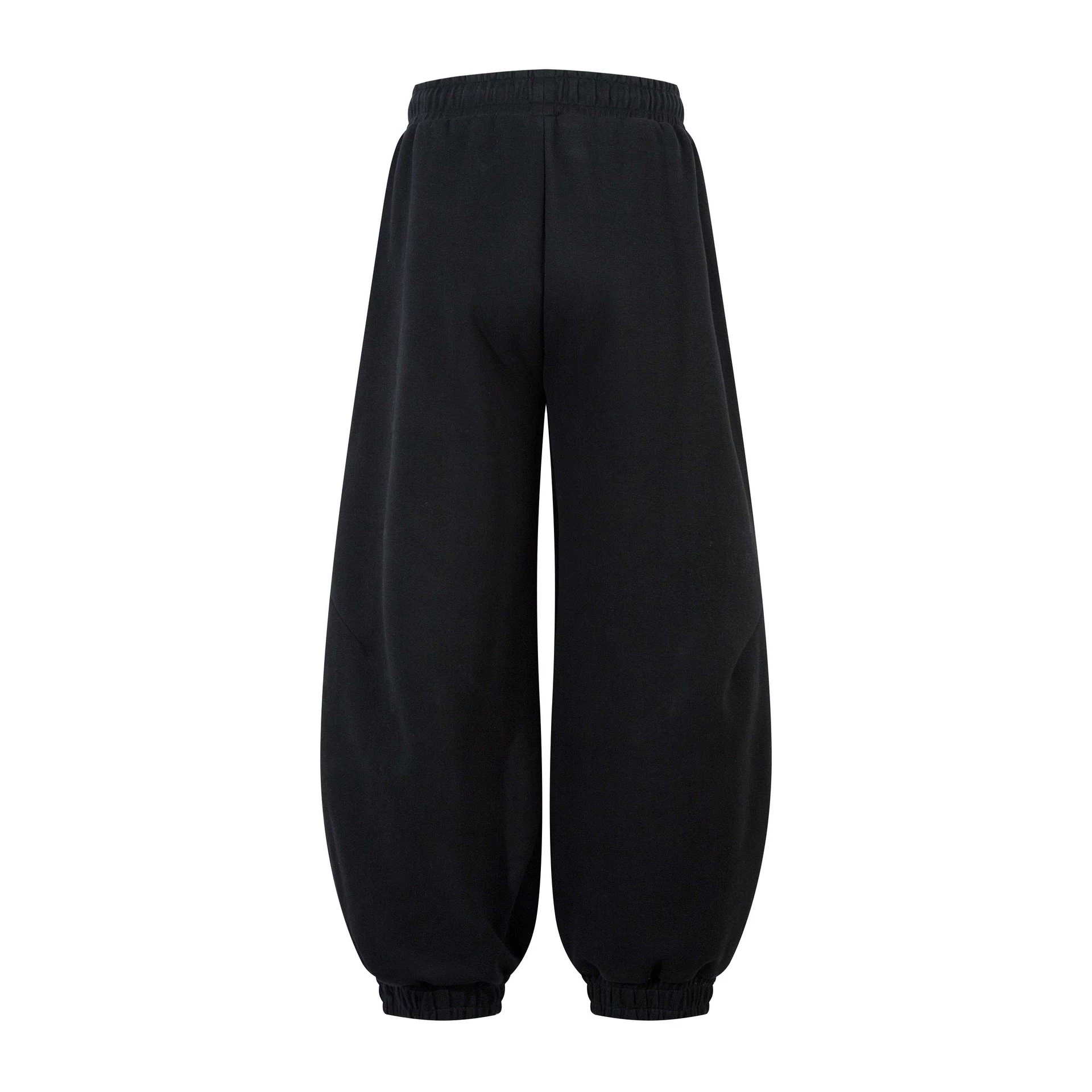 Брюки для мужчин и женщин, oversize, свободный прямой покрой, оптом