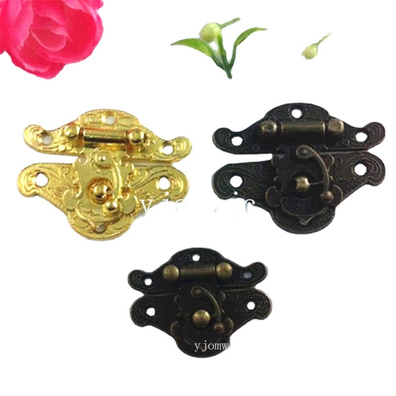 供应钩型锁     木盒礼盒搭扣      小号合金锁扣    元宝钩锁