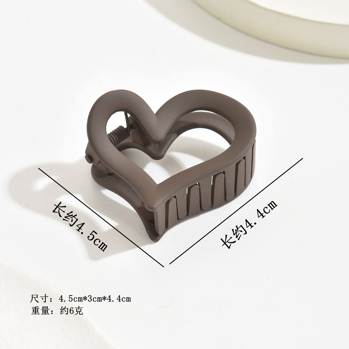 Pinza para Cabello Corazón 4.5cm image 2