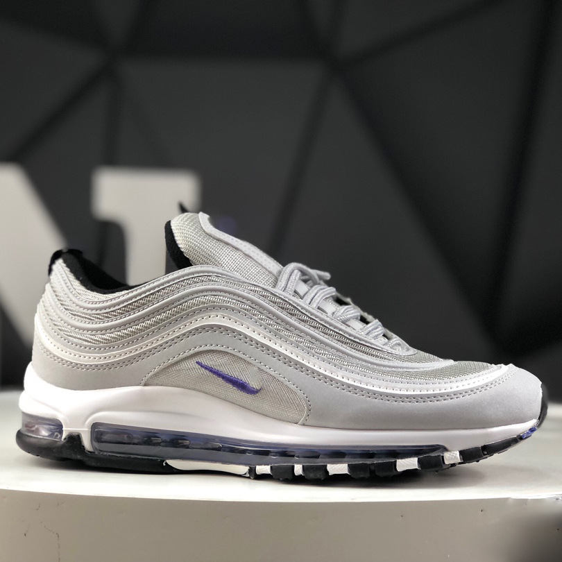 Pure original Max 97 retro bala reflectante cojín de aire zapatos para correr amortiguación transpirable todo fósforo ocio deportes zapatos de moda hombres y mujeres