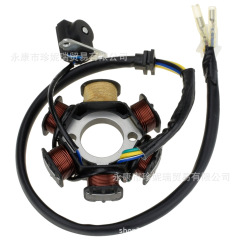 スクータービーチバイクATVバイクアクセサリーgy 6 125 150CC磁気モーター6クラス5ラインACステータコイル