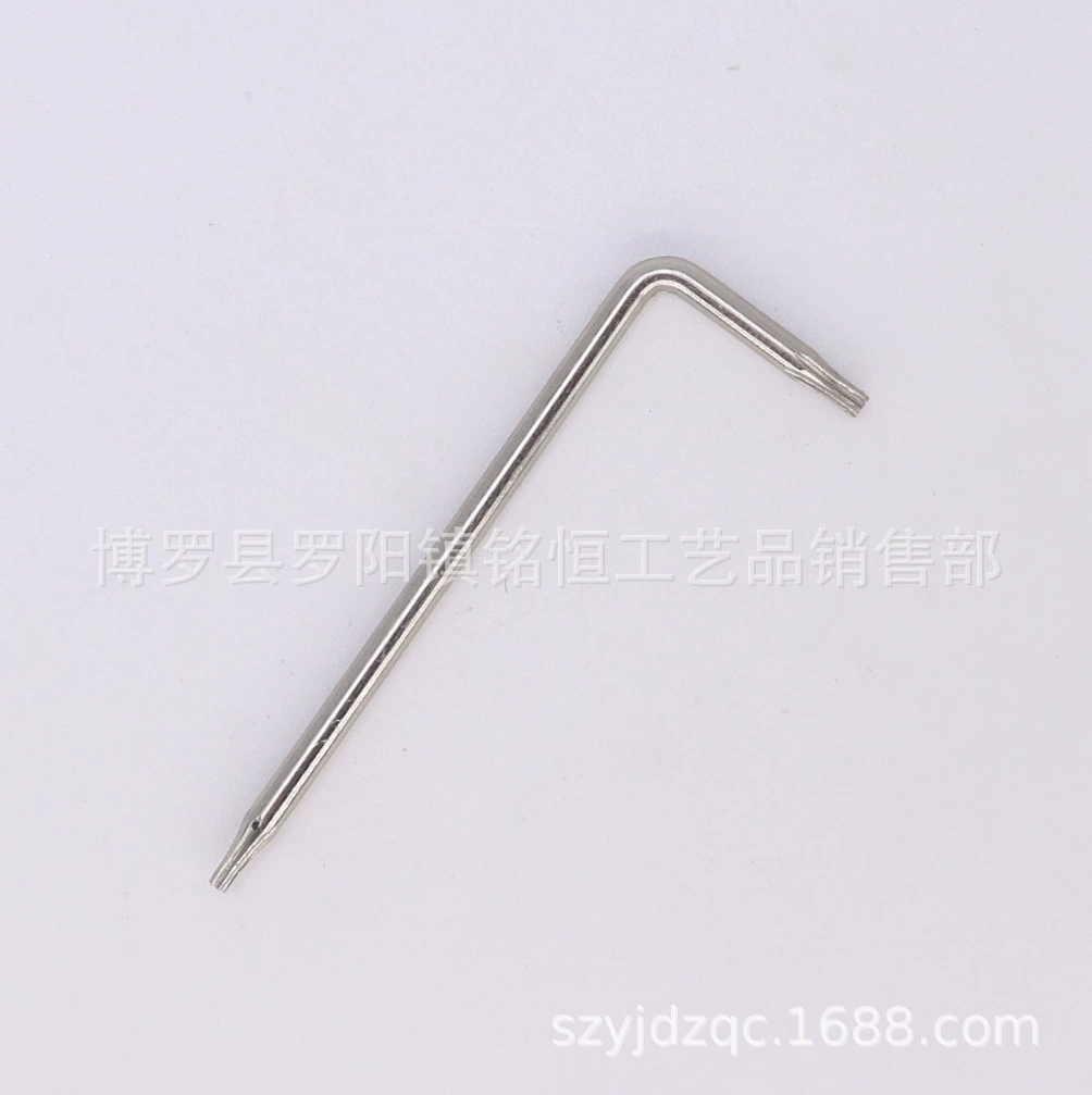 M2M2.5M3 plum blossom противоугонный ключ L-образный ручной двусторонний T6T8T10 plum blossom ключ