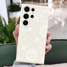 亚马逊热销三星S25plus硅胶软壳GalaxyS24FE手机保护套太阳23至尊