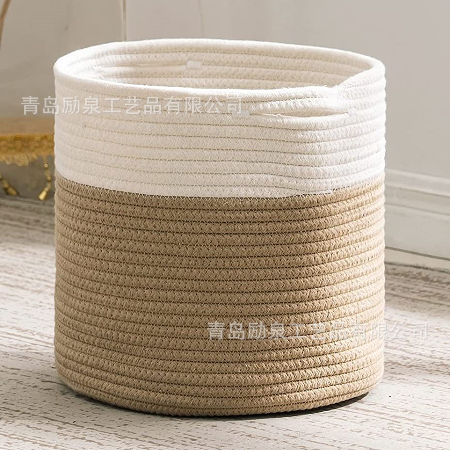 棉绳收纳筐