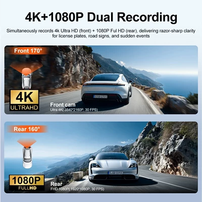 Driving recorder Hidden Dash Cam