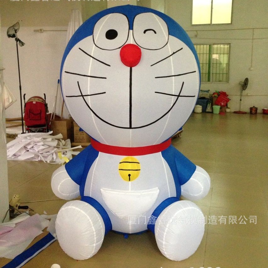 哆啦A梦充气卡通 户外充气卡通   福建气模  鑫睿远气模