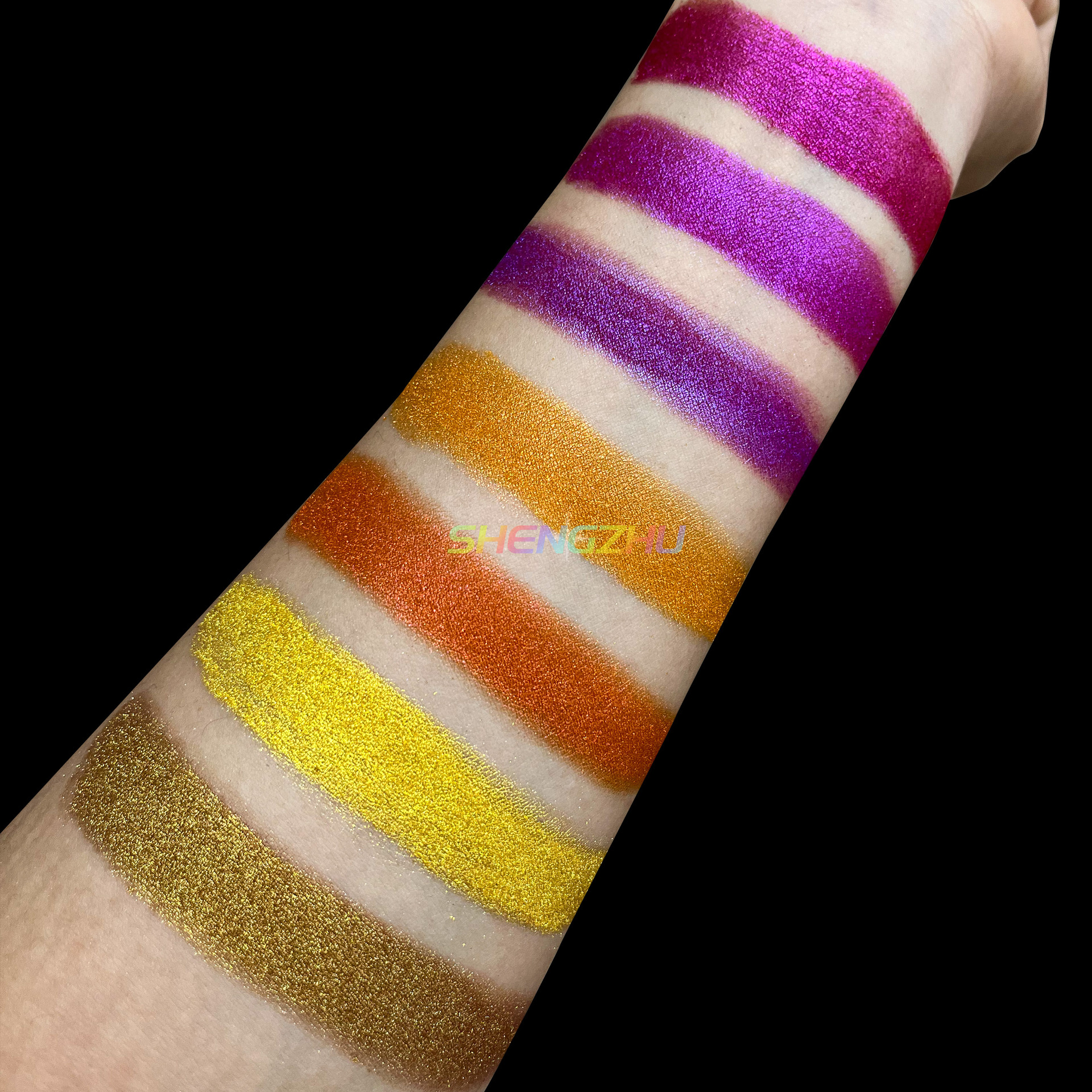 化妆品彩色珠光粉 美甲彩妆眼影唇彩超闪珠光颜料 眼膜面膜闪粉