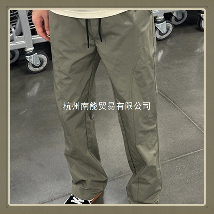 Slanted-Cut Cargo Pants American Style Men's Summer Quick-Dry Sports Pants Military Green Straight-Leg Slightly Flared Hardshell Thin Pants Slanted-Cut Cargo Pants American Style Men's Summer Quick-Dry Sports Pants Military Green Straight-Leg Slightly Flared Hardshell Thin Pants