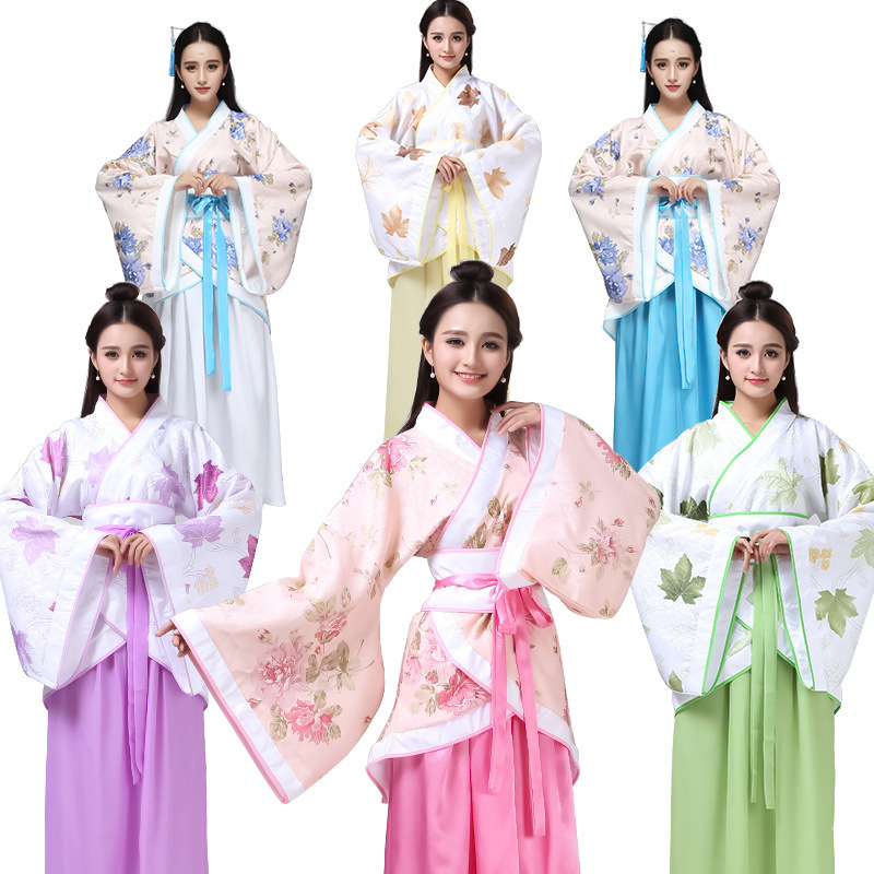 Ancient Costume Clothing, Fairy Tang Dynasty Ancient Hanfu Performance Costumes, Classical Dance Ruqun, Summer Princess and Imperial Concubine Stage Tang Suits Ancient Costume Clothing, Fairy Tang Dynasty Ancient Hanfu Performance Costumes, Classical Dance Ruqun, Summer Princess and Imperial Concubine Stage Tang Suits