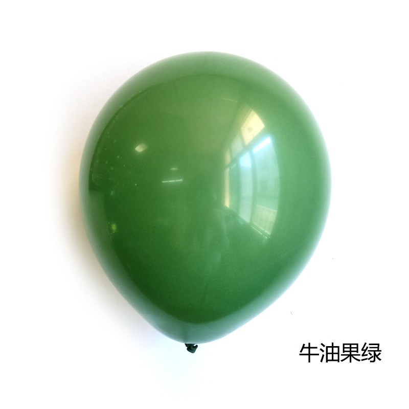 Globo mate personalizado de 10 pulgadas engrosado decoración de la sala de bodas decoración de la fiesta de cumpleaños globo de impresión de Navidad al por mayor