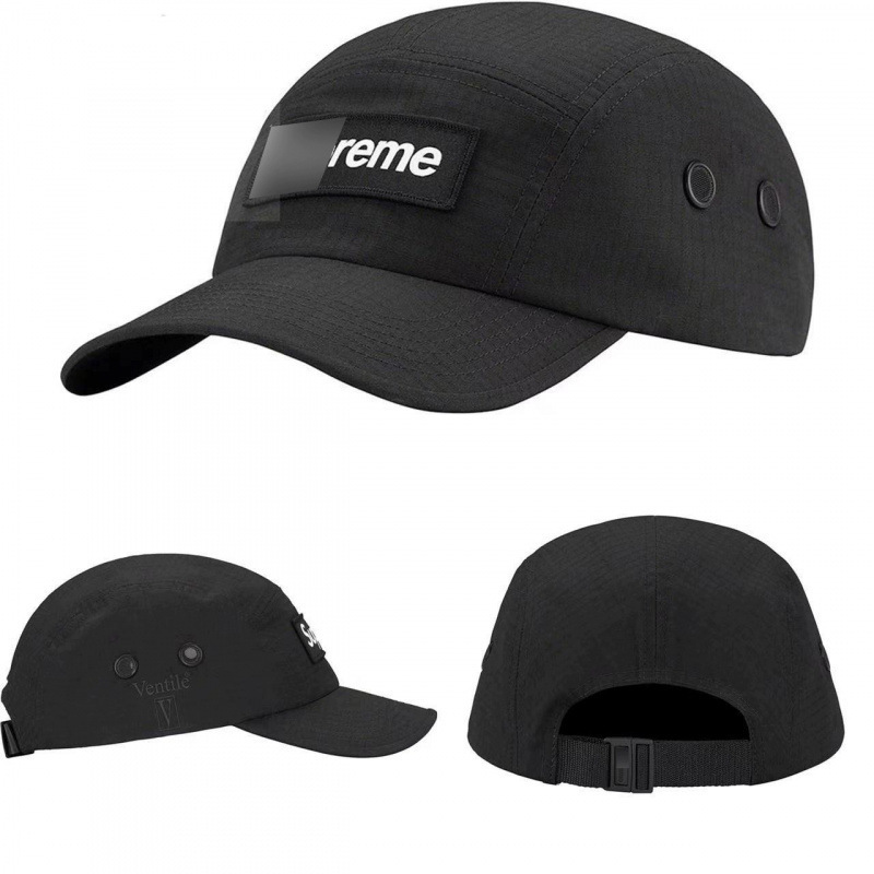 Gorra Camp Cap 23SS Ventile Impermeable de Algodón, Color Combinado y Visera de Gamuza | Protección Solar