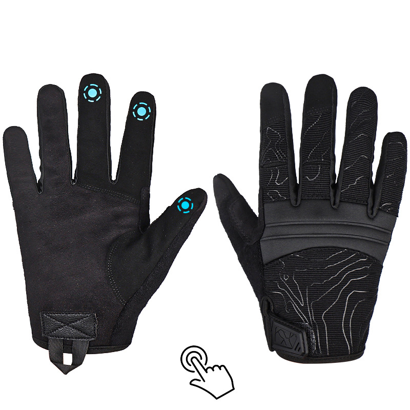Outdoor Full Finger Combat Gloves Touch Screen For Mountaineering_voghion.com