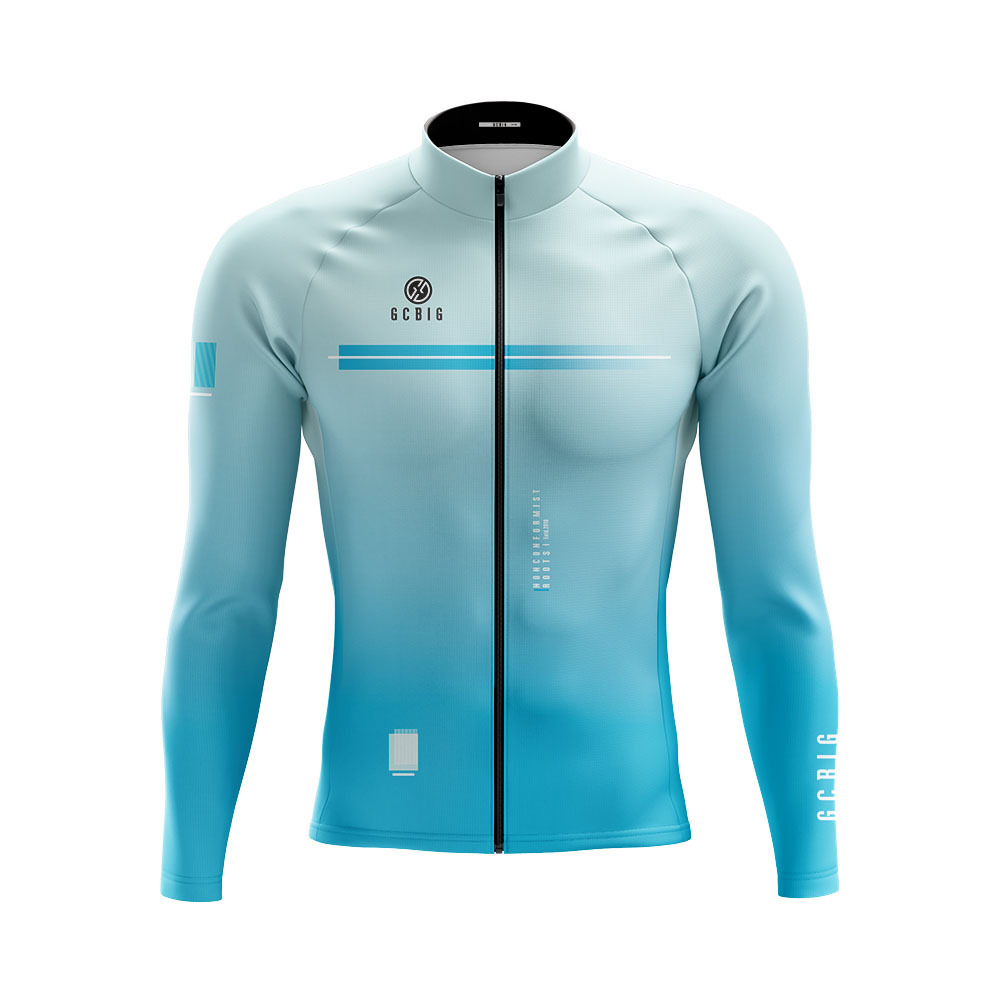 Cross-Border Export New Cycling Clothing Winter Fleece Long-Sleeved Tops for Men and Women Mountain Bike Road Cycling Cycling Shirts