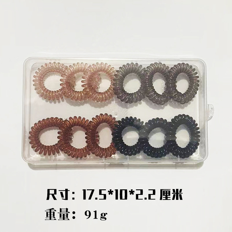 アマゾンのファッションは無痕電話線の女性の高弾力で太くて丈夫な髪ひもの高い馬尾のアクセサリーです。|undefined