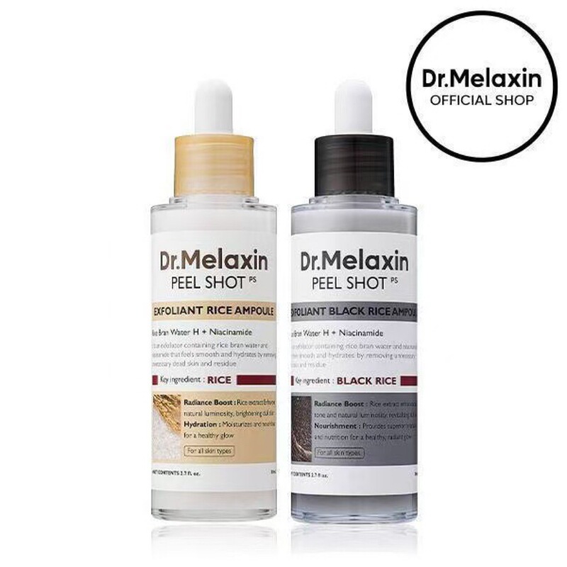 Dr.Melaxin Rice Skin Softening Essence 80ml Whitening and Lightening of Spots and Exfoliation
