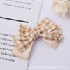 Hair accessory, cloth from pearl, bow tie with bow, decorations, clothing, Korean style