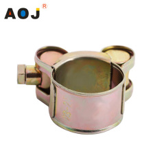 【工厂】W1全铁镀蓝白锌黄锌彩锌加强型欧式单头强力抱箍卡箍管箍