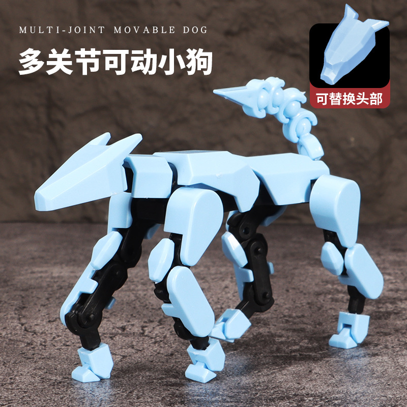 Explosiones transfronterizas articulaciones se pueden mover par 3d impresión de la tercera generación de la suerte muñeca muñeca descompresión artefactos fabricantes al por mayor