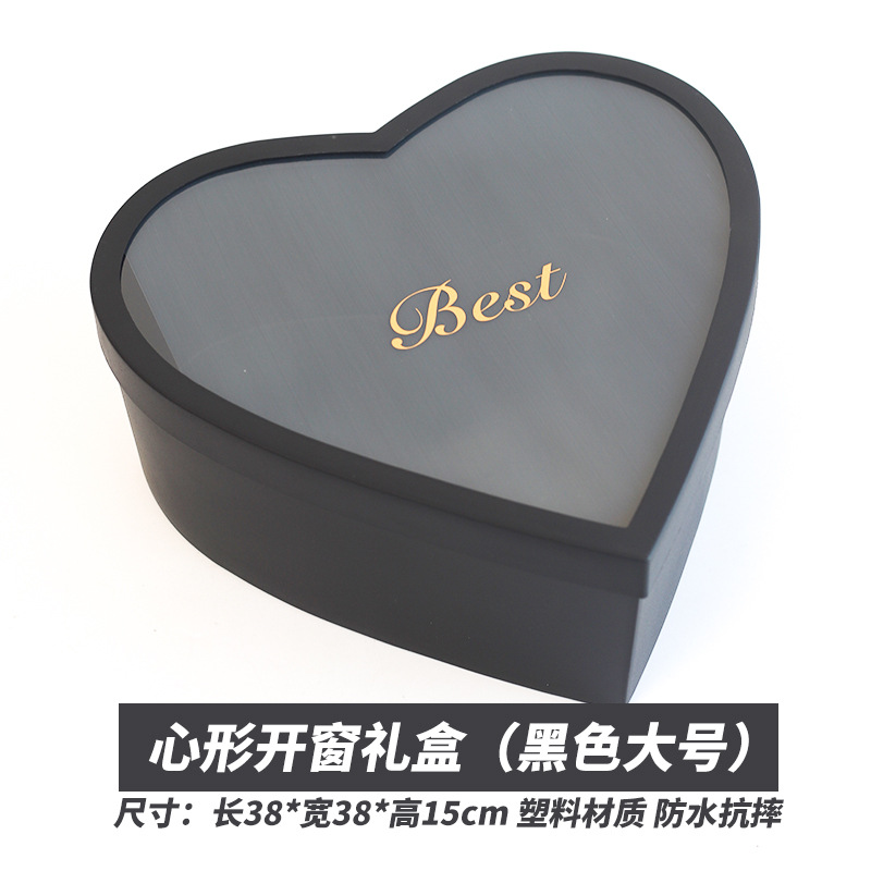 Conjunto de vacaciones Cubo de abrazo de tres flores Cubo de regalo de Oscar Cubo de arreglos florales Cubo de abrazo de oso de fresa grande Floristería al por mayor