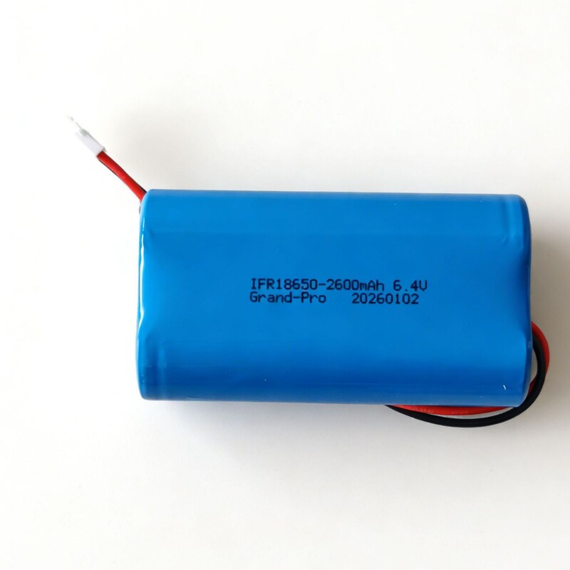 Lithium Iron Phosphate Battery Pack 6.4V for Midea R2Tcn Grand-Pro Robot Vacuum Cleaner