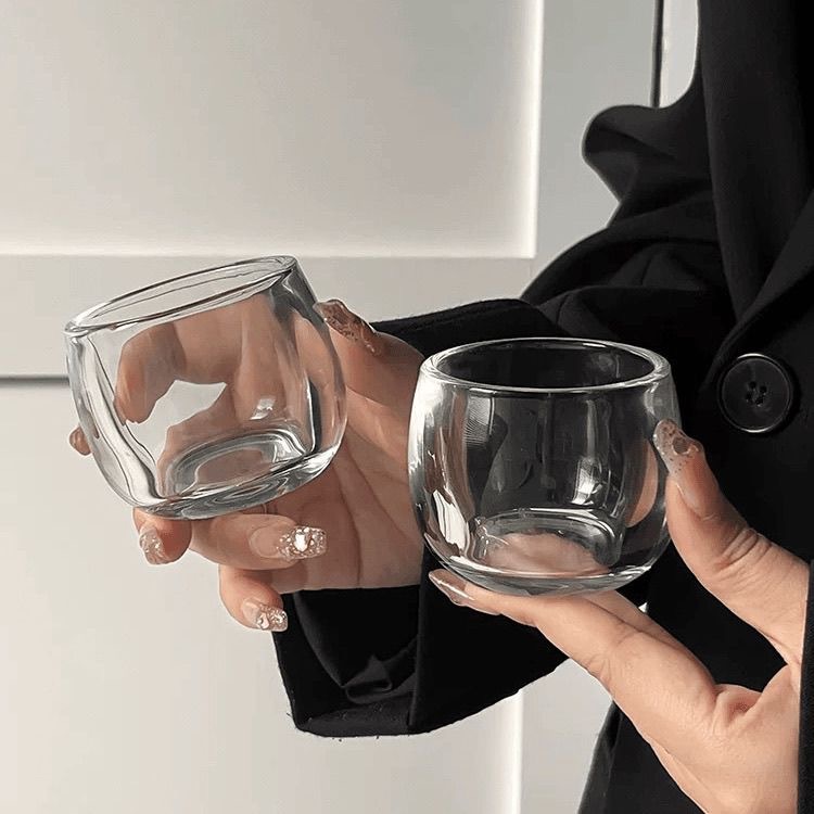 와셔 컵 천연 크리스탈 티 컵 유리 뜨거운 중국 가정 두꺼운 건강 컵 주류 컵 도매