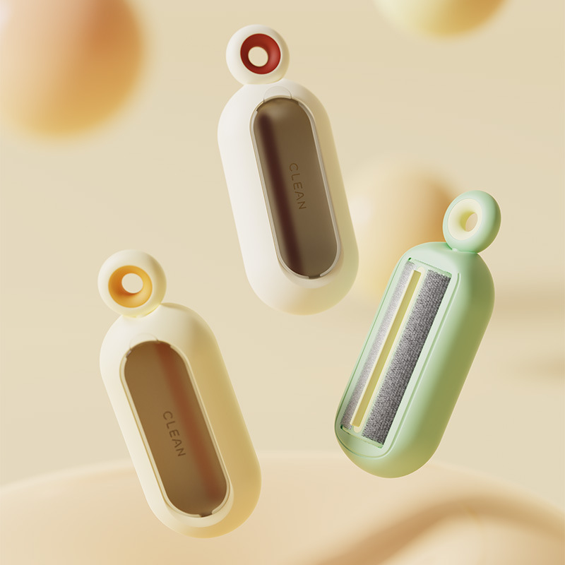 Ring Electrostatic Brush Suction Wool Velvet Coat Clothing Ball Shaving Artifact Stained Hair Roller Sticky Cat Hair Care Brush