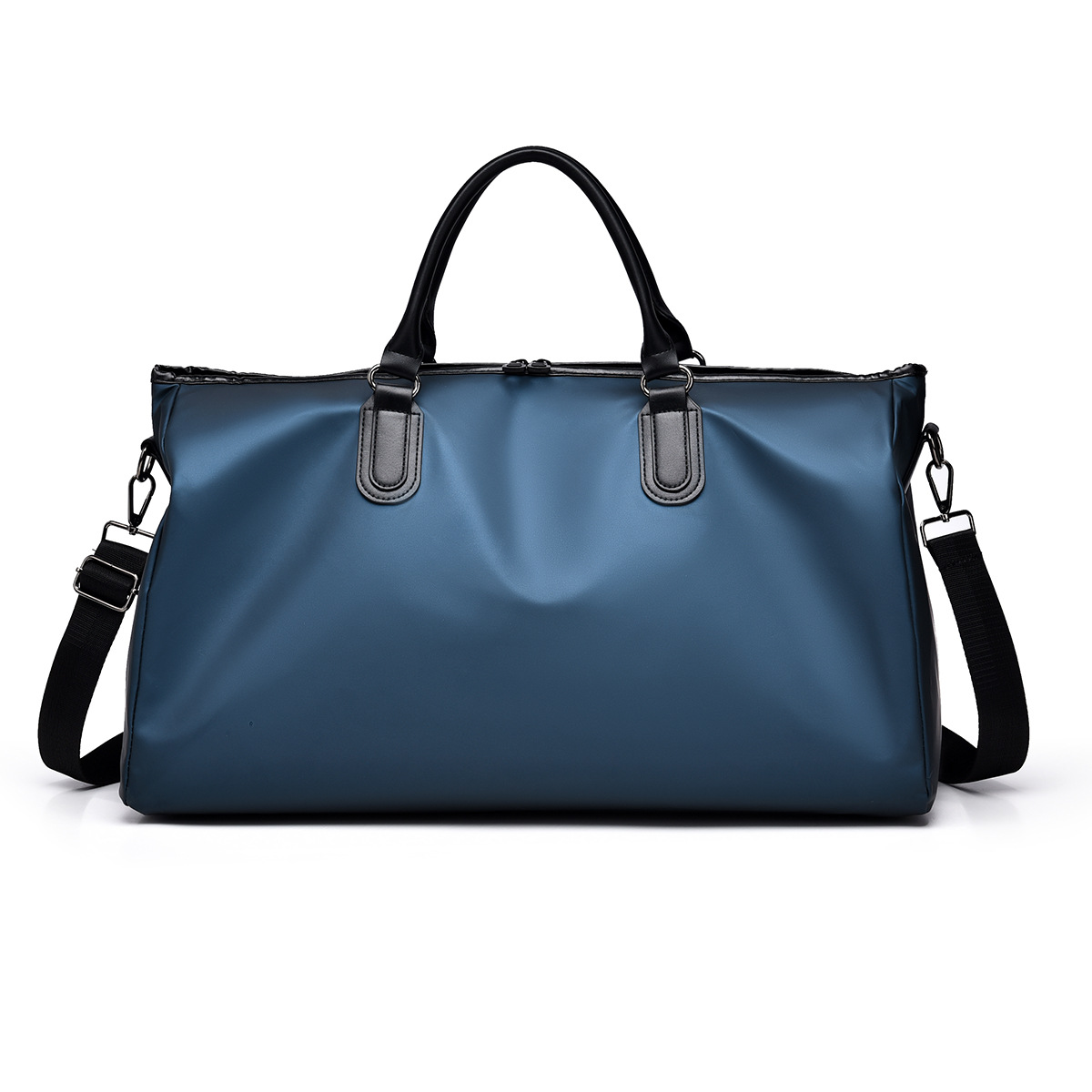 Transfronterizos nuevos bolsos de fitness de color sólido de moda bolsos deportivos de ocio de gran capacidad al por mayor bolsos de viaje al aire libre de corta distancia