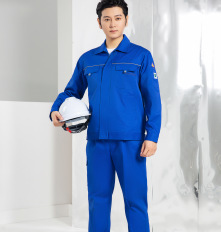 卸売春秋帯電防止作業服スーツ男性用工場作業場自動車修理工労働保護服長袖ロゴ印刷可能|undefined