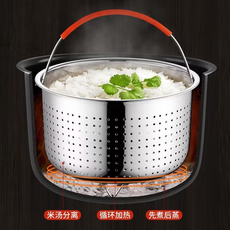 蒸し器304ステンレス蒸し器蒸し器蒸し器蒸し器蒸し器蒸し器蒸し器蒸し器蒸し器神器家庭用炊飯器の食事かご|undefined
