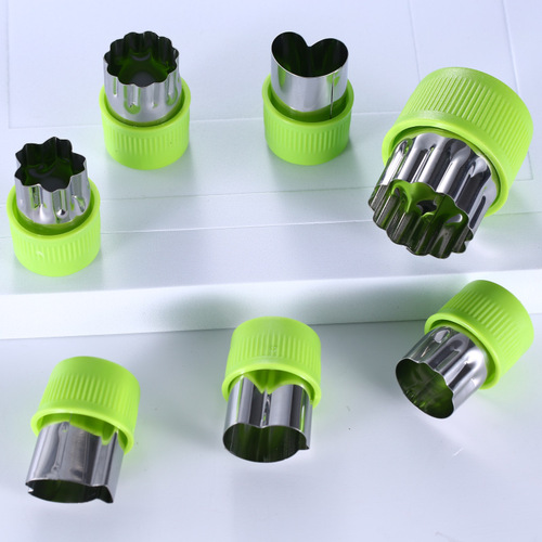 Stainless steel printed butterfly-shaped fruit slicing cake vegetable flower cutting tool baby food