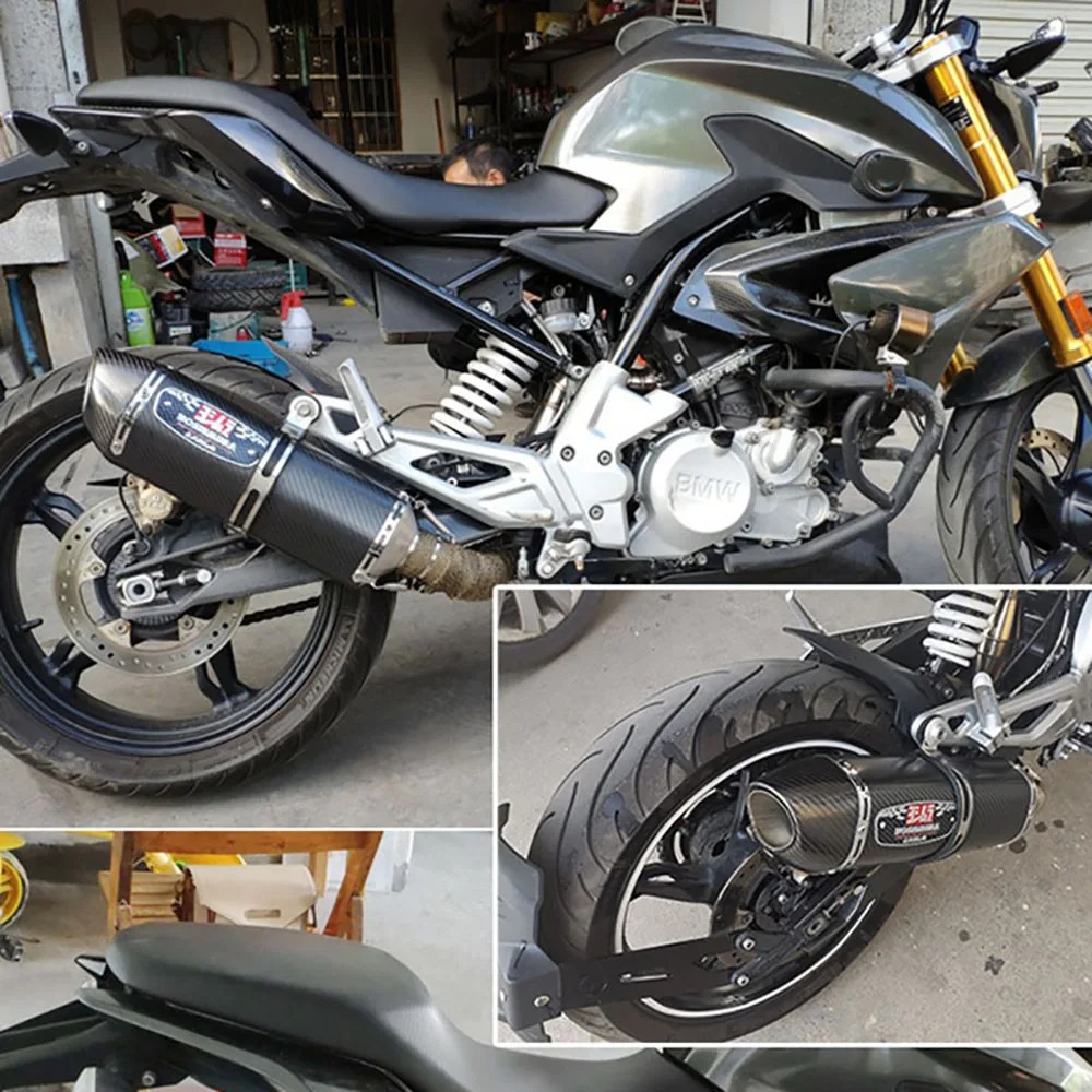 Motorcycle modified exhaust pipe front section G310GS modified stainless steel front section elbow G 310R G310R