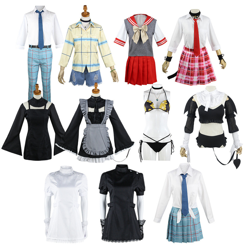 Kido Kawaki Cosplay Jk Uniform Dressing Doll Falling in Love with Gojo Shigeo Cosplay Role Play
