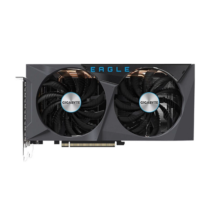 Видеокарта Gigabyte GeForce RTX 3060 EAGLE OC 12 ГБ, двухвентиляторная, гарантия 1 год