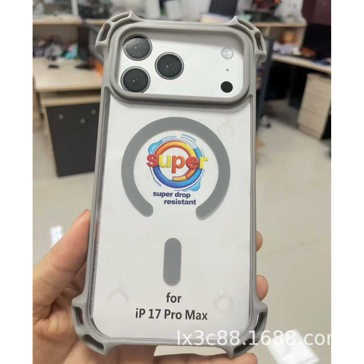 适用苹果iPhone17/16E/15/14/13/12ProMax无人机亚克力磁吸手机壳