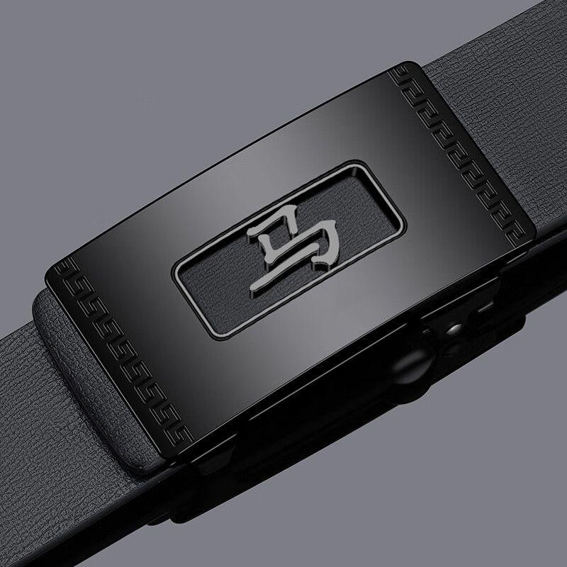 Cinturón automático para hombre moda juvenil casual y negocios sin dientes