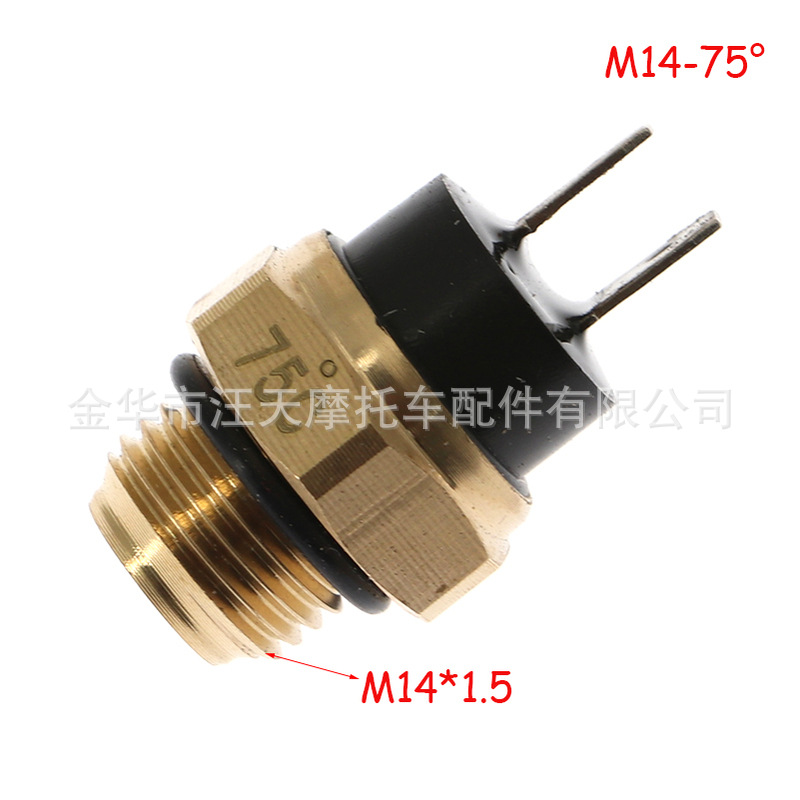 M14 65-85-on Motorcycle Radiator Fan Temperature Switch Water Temperature Sensor