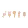 Summer earrings, brand accessory, 750 sample gold, golden color, internet celebrity, wholesale