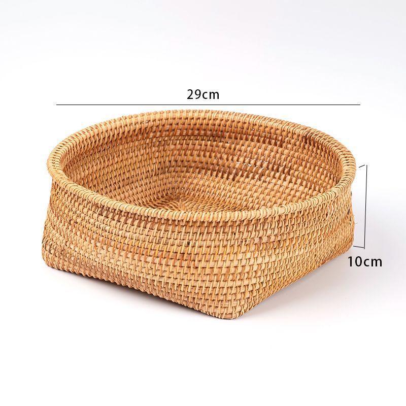 Vietnam Qiuteng Tianyuan Canasta de almacenamiento local Nueces domésticas Frutas secas Canasta de ratán Canasta de pan al vapor Canasta de almacenamiento de bocadillos